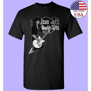 Joan Jett Shirt Black Unisex, Joan Jett Shirt
